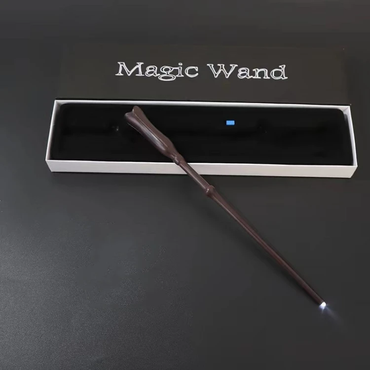 Hot Sale LED Magic Wand Kids Mystery Wizard Sticks Harry Cosplay Includes Boxes Halloween Christmas New Year Decorations