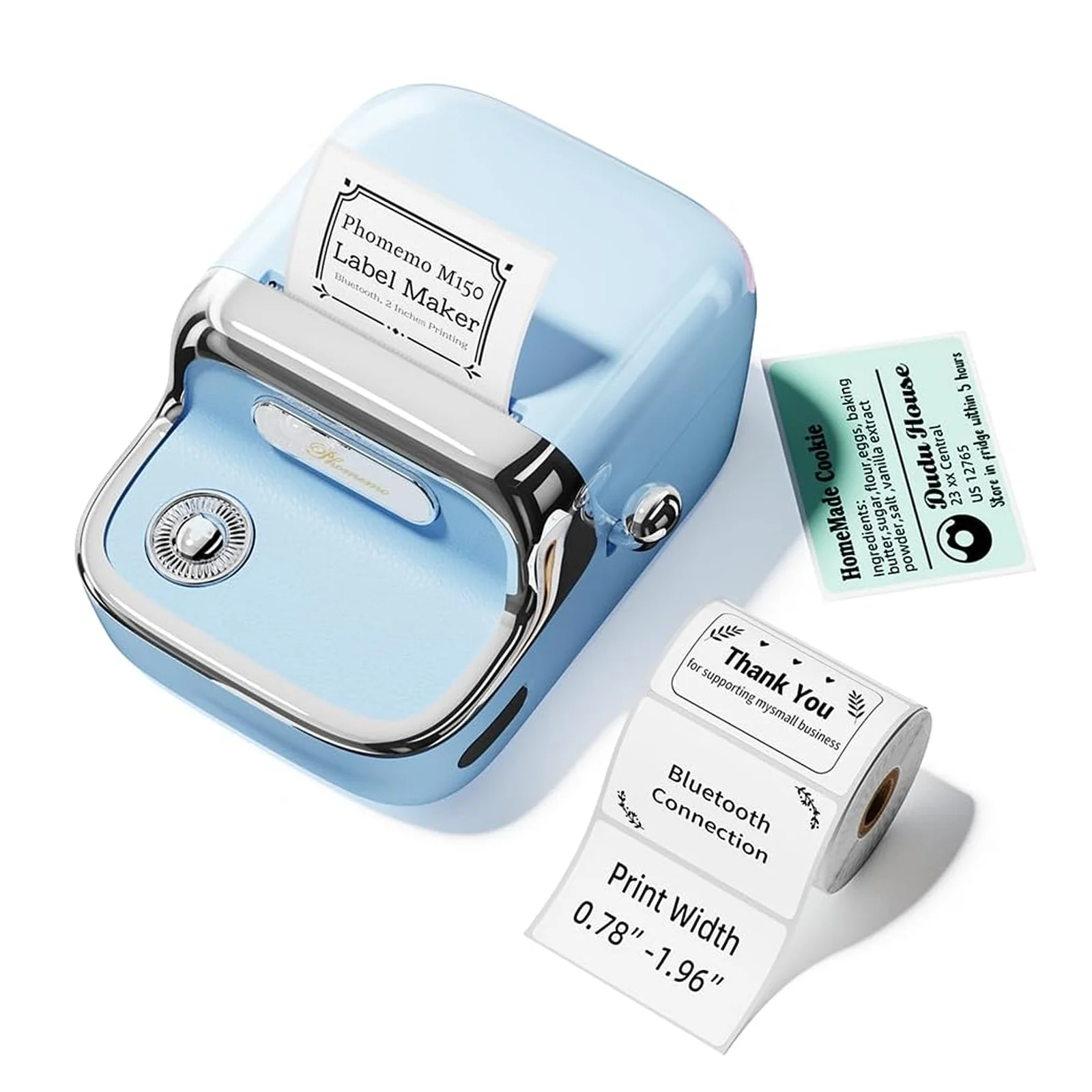 New Product M150 Label Maker Machine 40x30mm Sticker Printer Handheld Portable Label Printer For Home/Office/Business