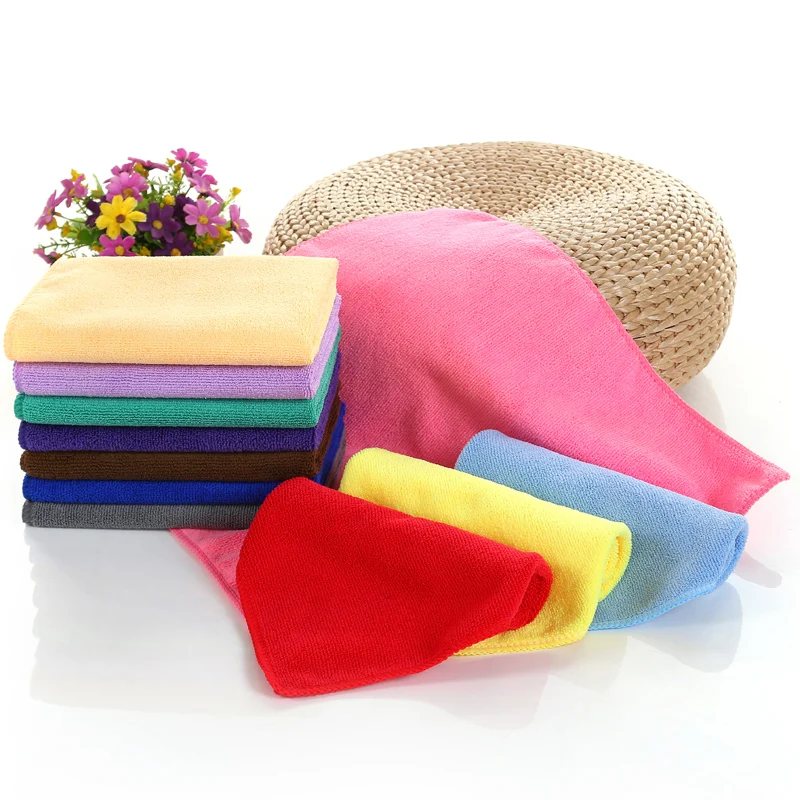 Wholesale New Design Microfiber Kitchen Cleaning towel car Cloth in bulk Colorful Nano equipment Microfiber Towel