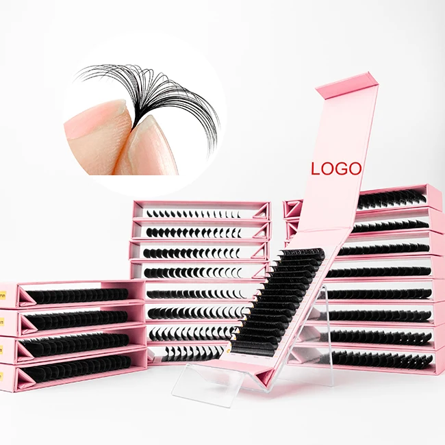 C D CC DD J B L M curl cashmere volume lash trays wholesale 0.03 0.05 0.07 0.10mm velvet eyelash extensions