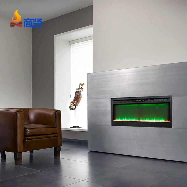 Long size Sale hanging Electrical quality craft electric fireplace