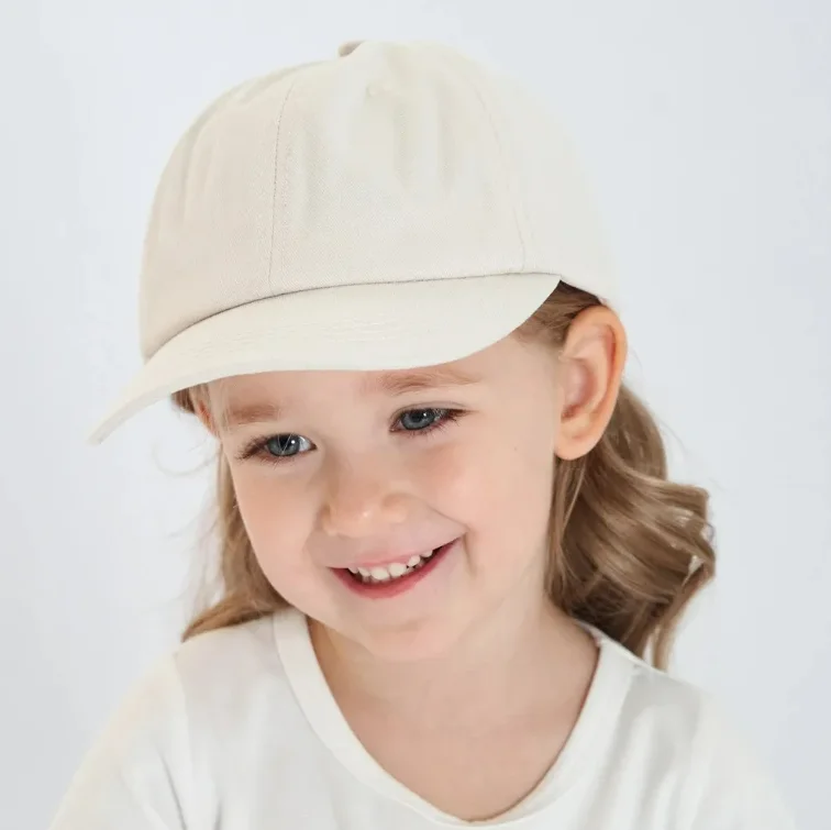 BSBH custom high quality classic cotton toddler ball hat children hats colorful plain kids baseball cap