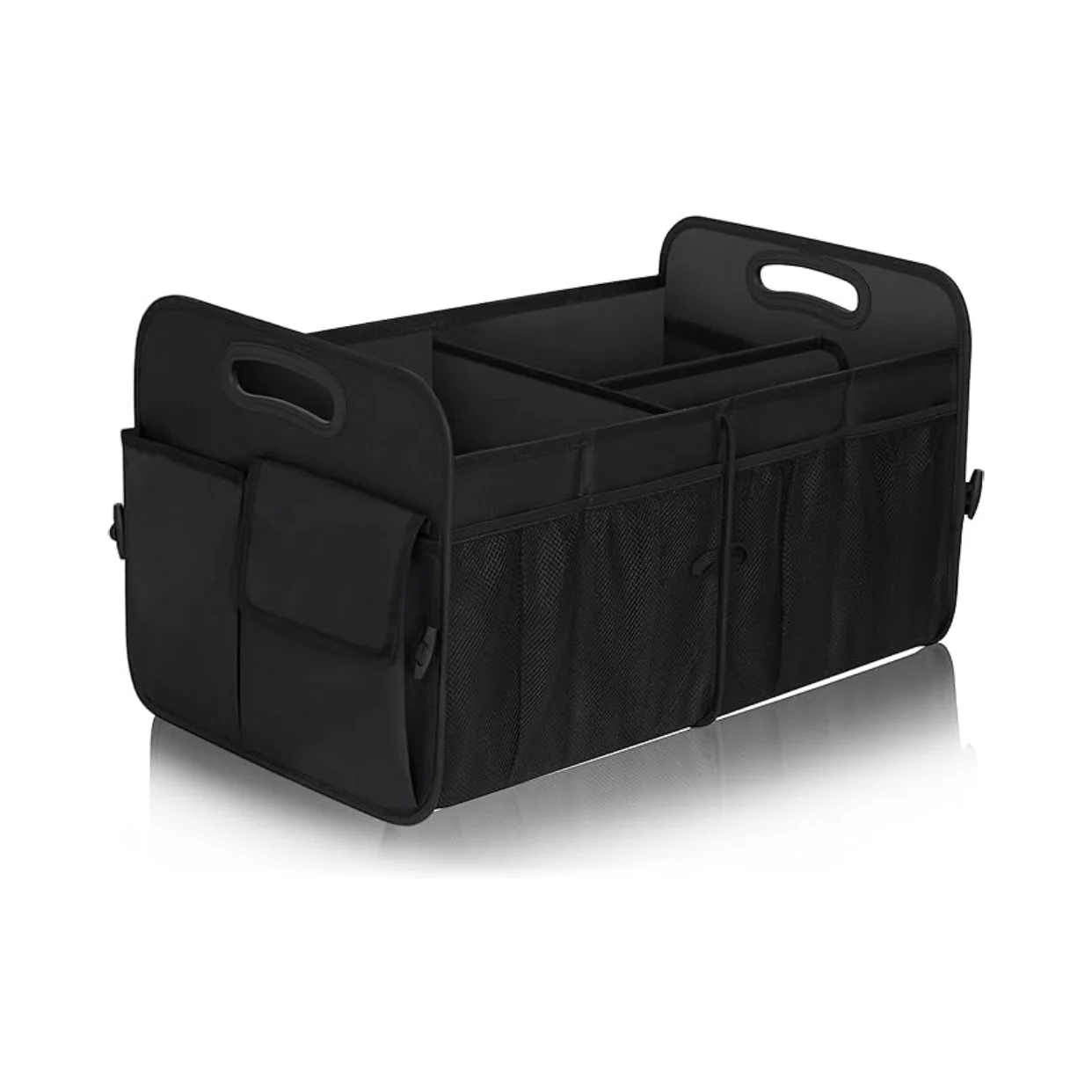 Trunk Organizer,Storage Organizer with 72L Large Capacity Waterproof Collapsible and 11 Pockets,Organizer for Car Suv/Jeep/Sedan