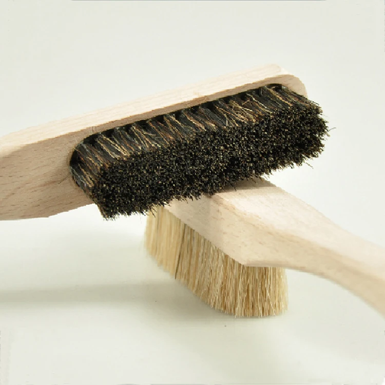 Широко используемая Высококачественная щетка для скалолазания, щетка для боулдеринга с ручкой из Букового дерева для очистки и удобства переноски