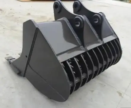 Excavator Skeleton Bucket with Tooth Excavator Sieve Bucket  Hitachi Cleaning Bucket for Zx250 Excavators