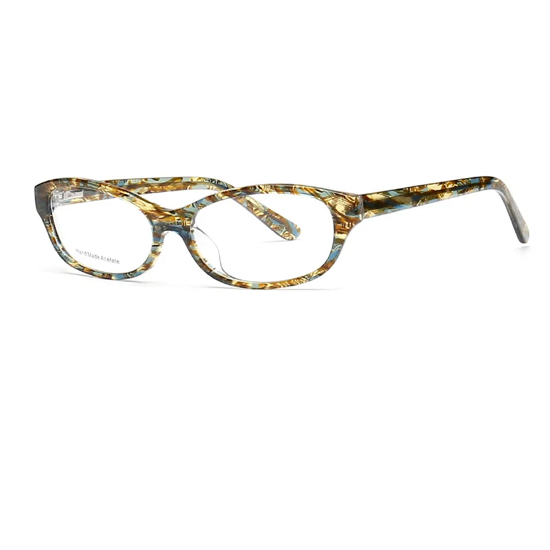 Luxury High Quality Brand Thick Premium Rectangle Retro Italian Acetate Sunglasses Round Steampunk 2022 Acetate Sunglasses Women