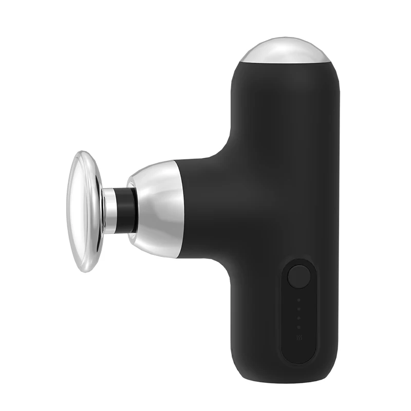 Hezheng High-Quality Deep tissue Massager: 4-Head, Handheld, Portable, for Fascia, Cordless Mini Massage Gun with hot compress