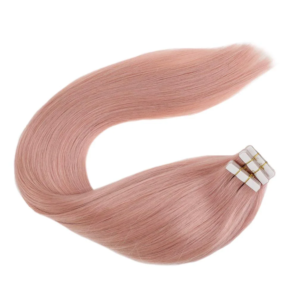 Wholesale Tape Human Hair Extensions,Injected Double Drawn Invisible Slim Skin PU Seamless Russian Tape In Human Hair Extension
