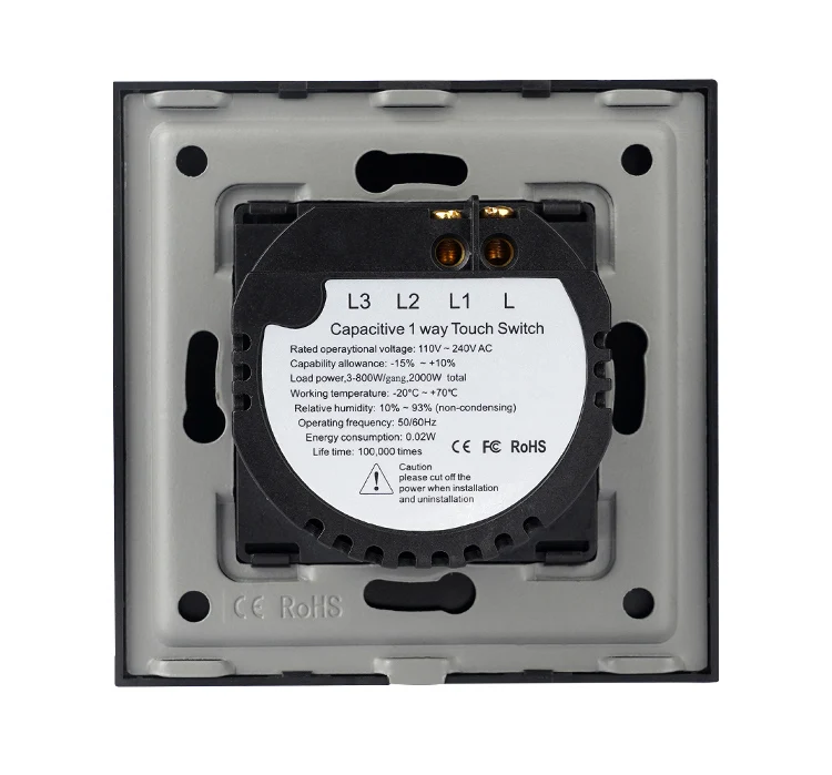 TAWOIA Wifi switch 1000W EU Smart Home Automation Tuya Wifi Smart Switch wall lights Switch