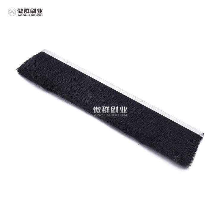 Wholesale Insect Resistant Yarns For Knitting Adhesive Sealing Brush With Tape Pile Weather Strip Felt Brush Sealing