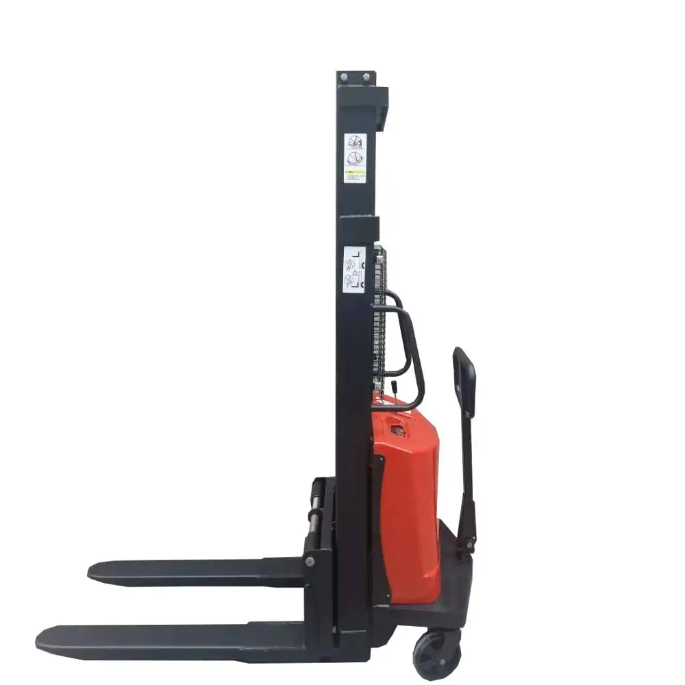 cheap sale mini forklift electric manual stacker forklift linde reach stacker