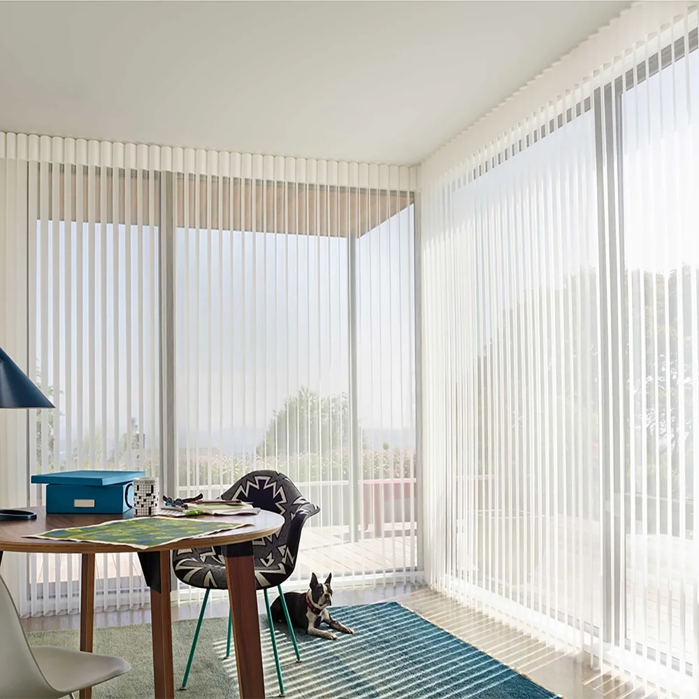 Hot sell smart vertical blind fabric vertical blind wand control carrier vertical blinds accessories fabric for home