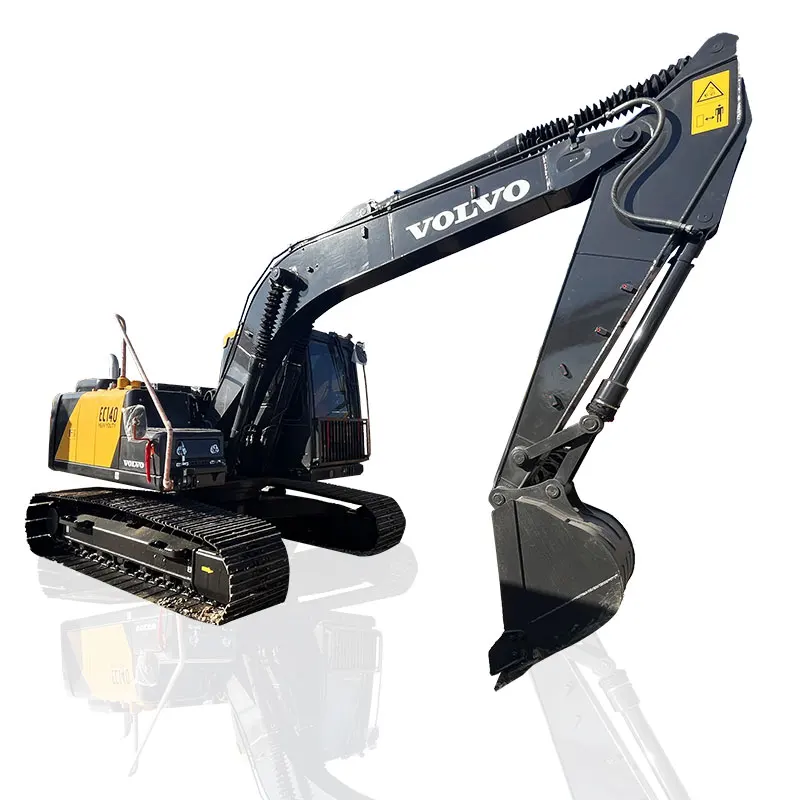 Используется оригинальный высококачественный экскаватор Volvo EC140 в хорошем состоянии 15-тонный EC140DL EC210