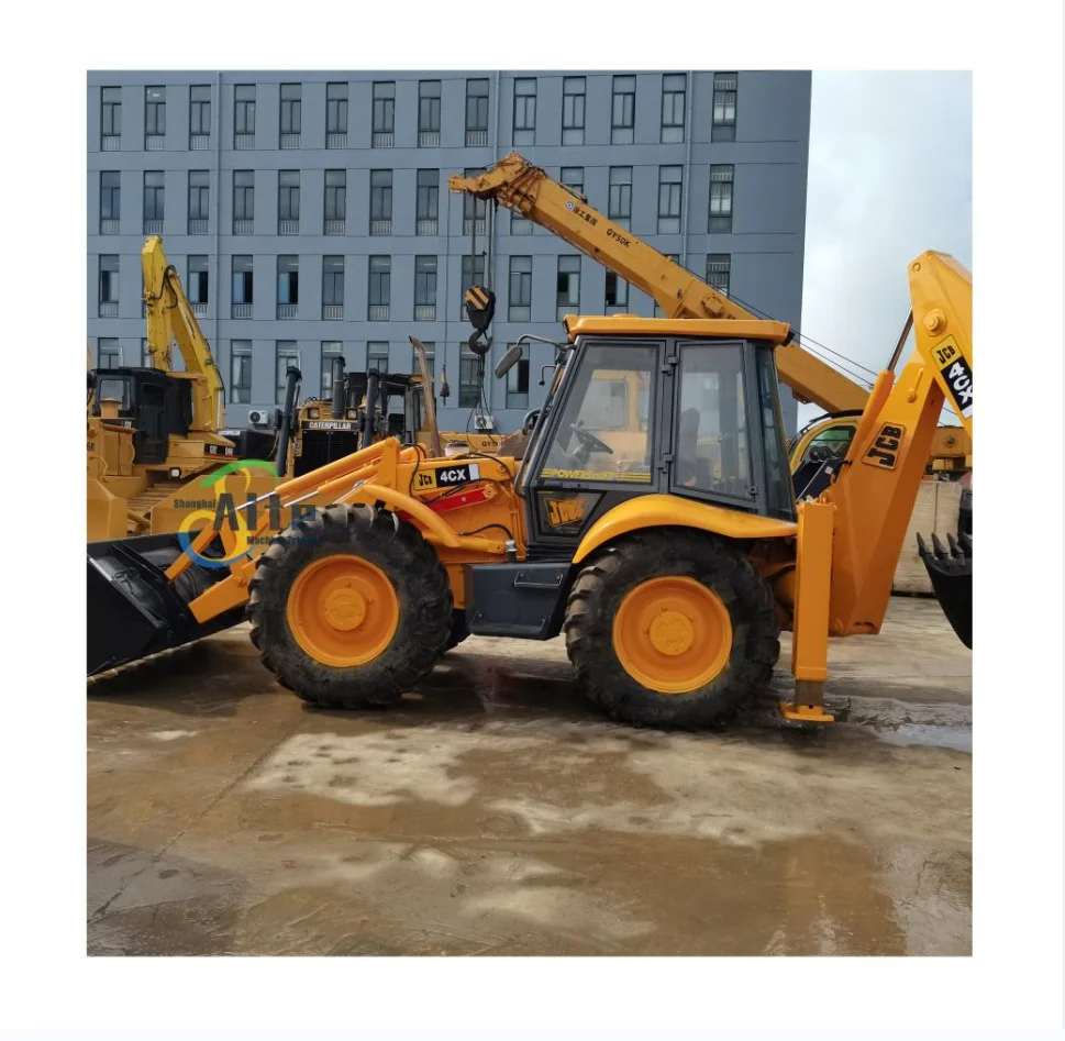 high quality backhoe loader JCB 4CX  3CX loading excavator on sell with good price
