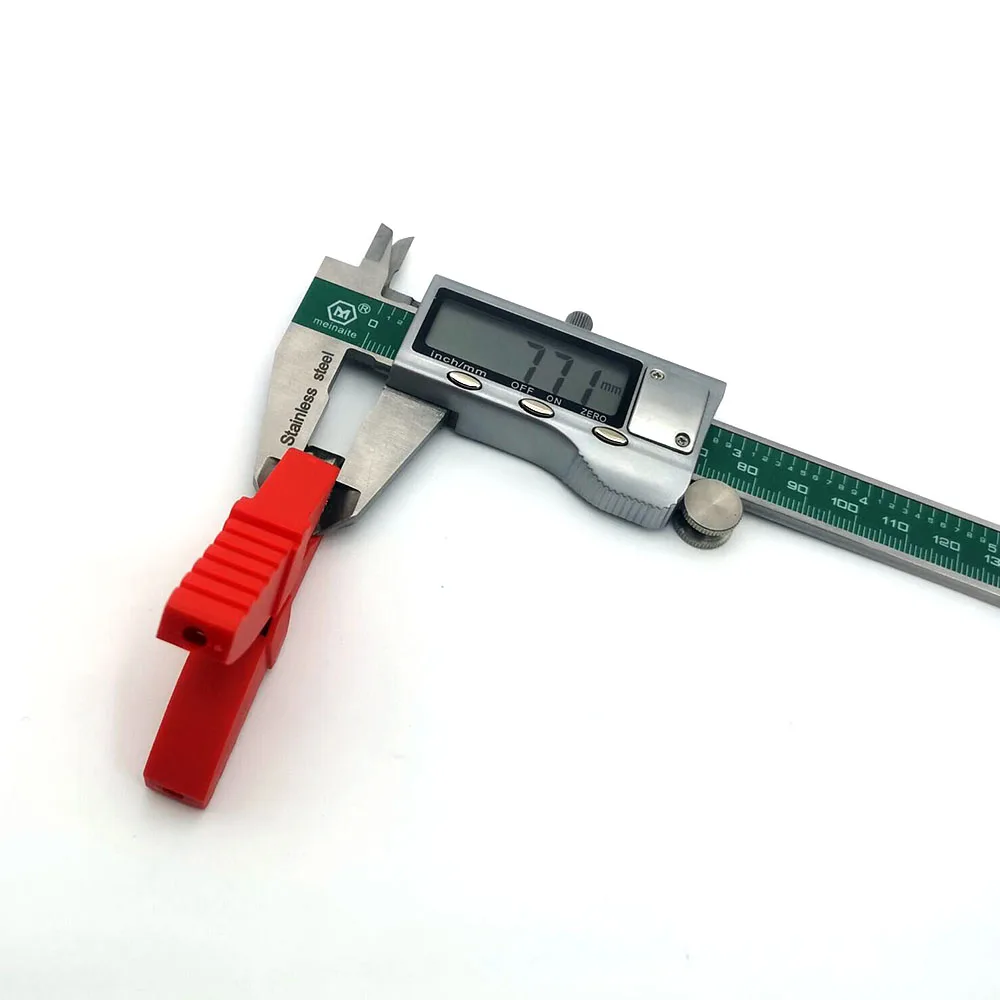 65 мм 5A, электрическая распределительная пластиковая медным покрытием Авто Резиновые зажимы типа «крокодил»