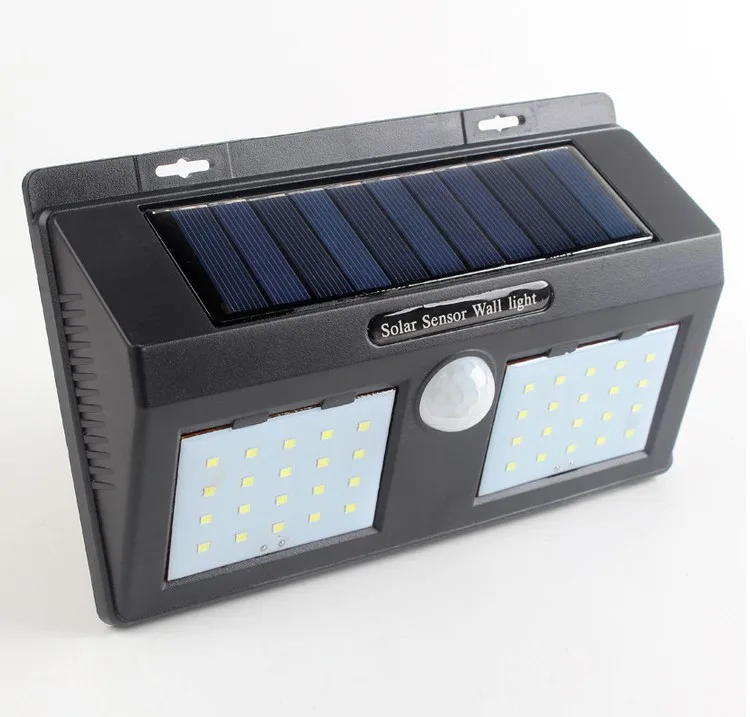 Waterproof Solar Wall Lamp 40 LED Solar Light  Human Body Induction Motion Sensor LED Solar Garden Light