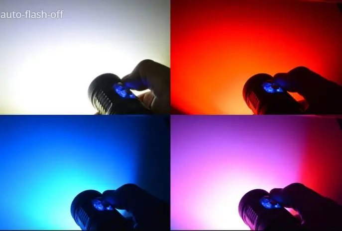 Hi-max V17 Professional Dimmable Underwater Photograph Video Diving Flashlight