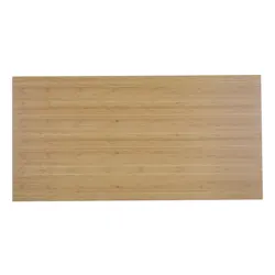 Customizable environmentally friendly natural height adjustable desk solid wood bamboo table top