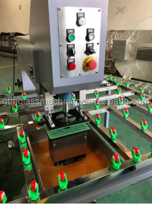 GTM electrical oem custom glass processing glass round role drilling machine