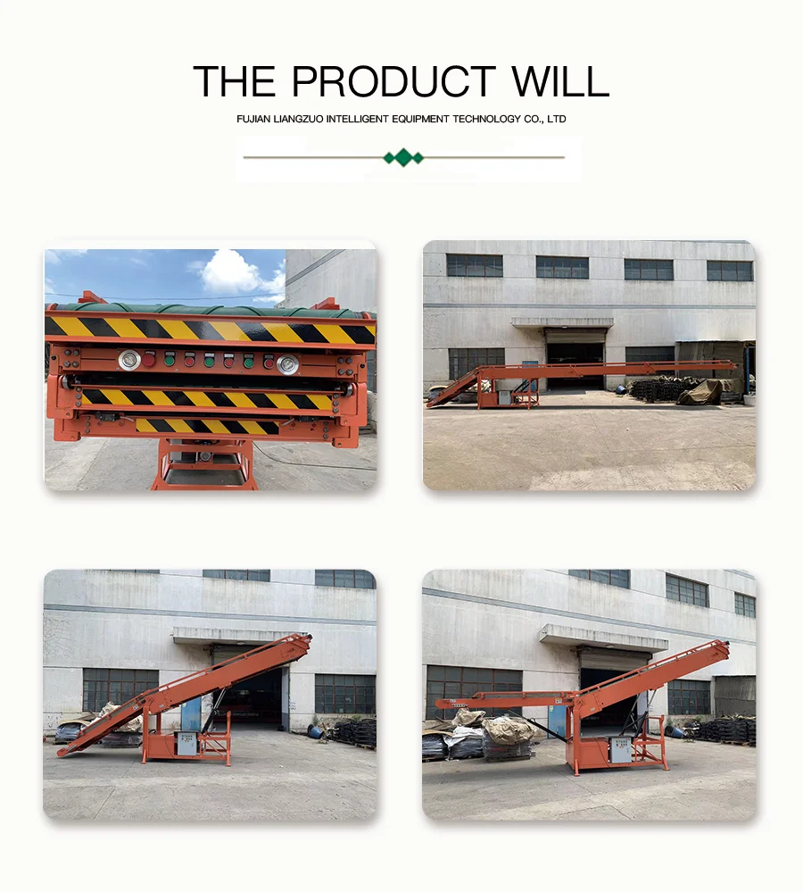 3-section telescopic PVC conveyor line efficient loading and unloading of logistics stainless steel conveyor price