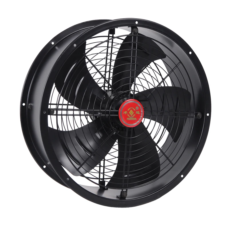 FENGDA axial exhaust dry fan external rotor motor for air cooler from 200mm to 900mm size