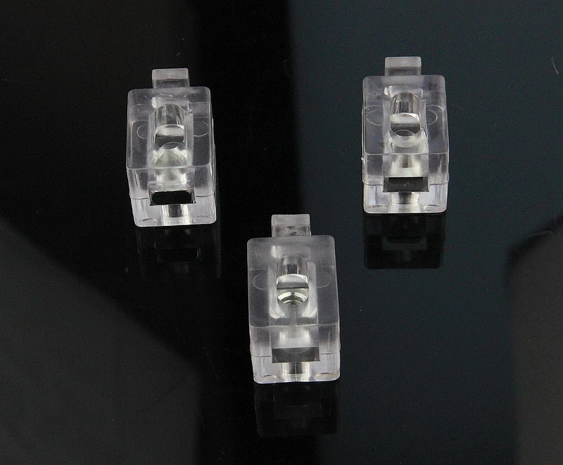 High Quality Screw Block - European Standard (With Nut) Pvc Uniblocks Transparent Interval Connector