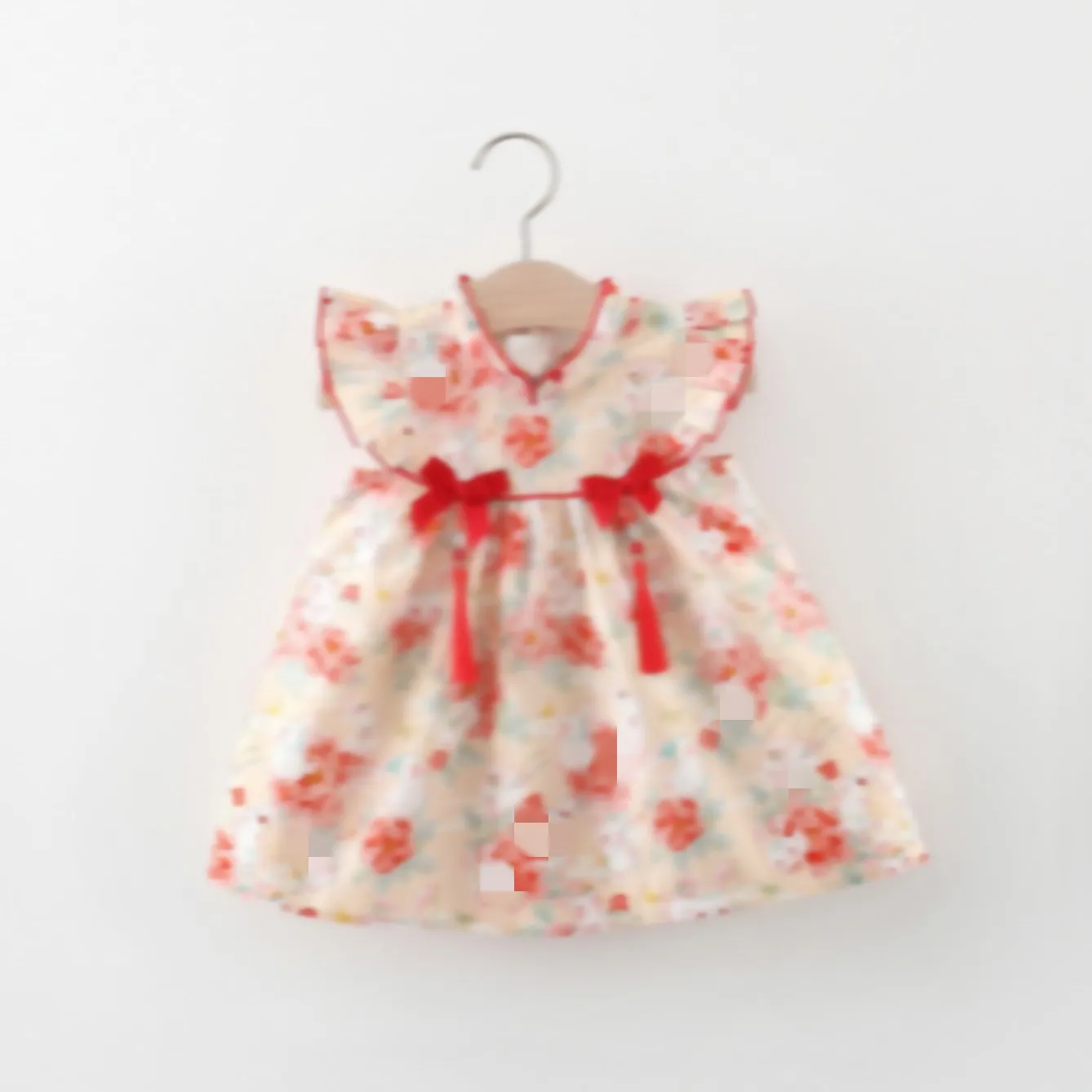 Summer newly full Citi cheongsam skirt girl Chinese style national skirt