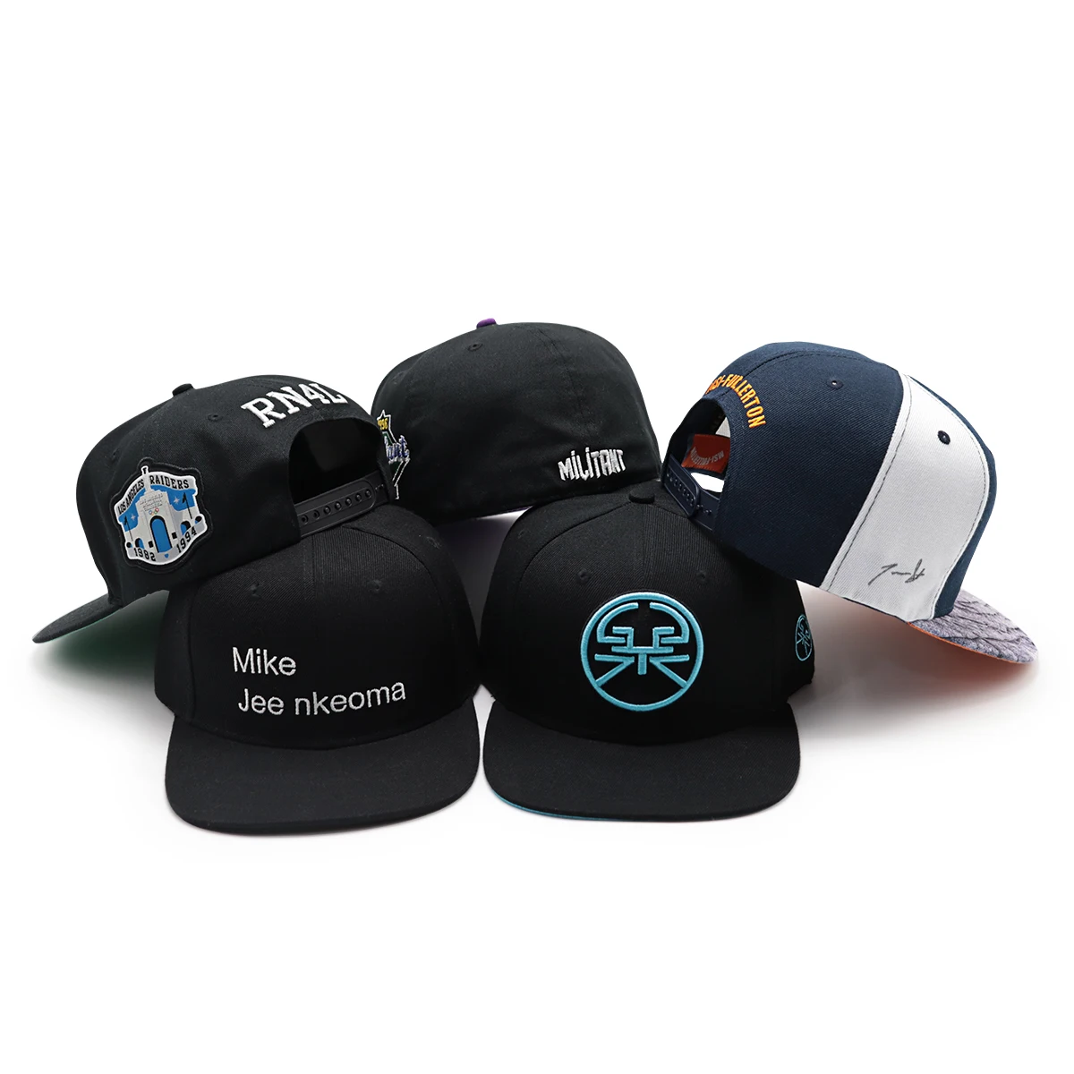 Бейсболка с вышивкой 3d или 2d 6 панелей