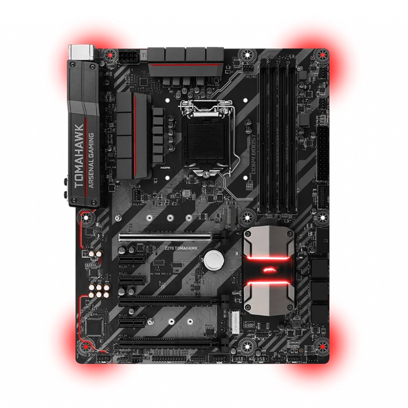 MS LGA 1151 Computer Motherboard Z270 GAMING M3 M5 KRAIT GAMING Pro CARBON Plus Tomahawk Arctic Z170A M POWER H110 PRO-D 8th 9th