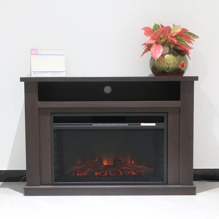 New Design Living Room Cabinet Tv Stand  Modern indoor Decorative Electric Fireplace With Mantel