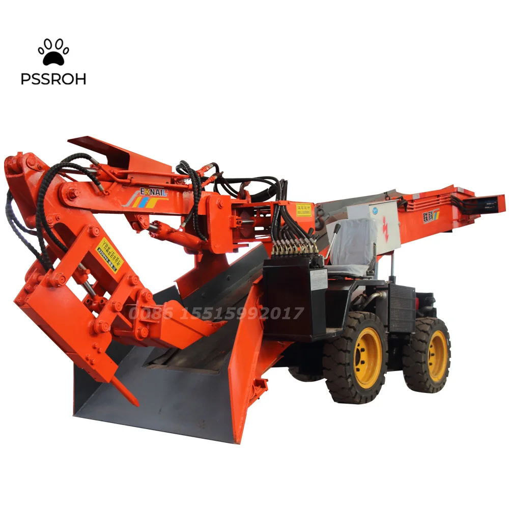 ZWY-60H underground coal mine tunnel digging machine, mucking loader machine