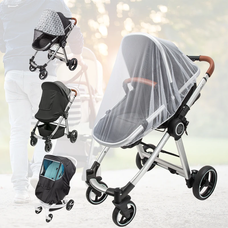 Hot sale strollers carriers cradles portable durable insect mesh mosquito net screen baby mosquito net