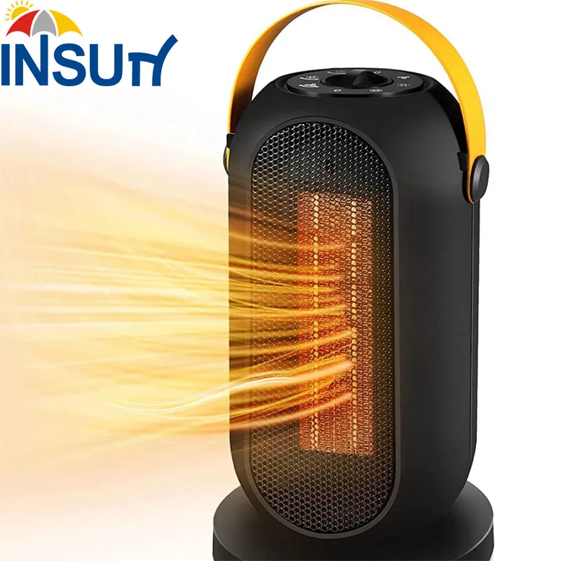 Portable Easy Use Halogen Electric Heater Fan 400 800 1200W Black Element Switch Box Power Controller Living Packing Room Parts