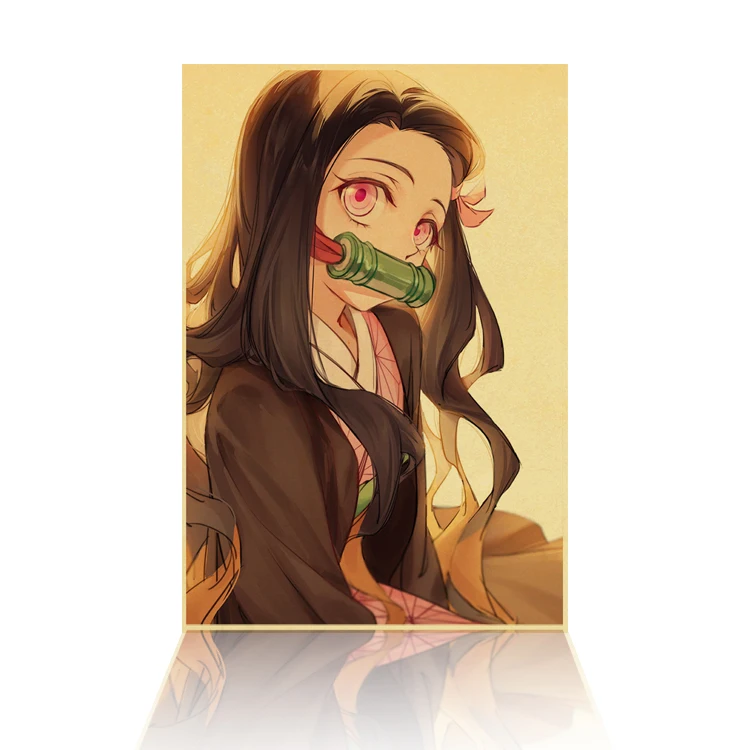 Wholesale Custom Cartoon Drangonball Wall Demon Slayer Poster Print  Anime Poster Printing