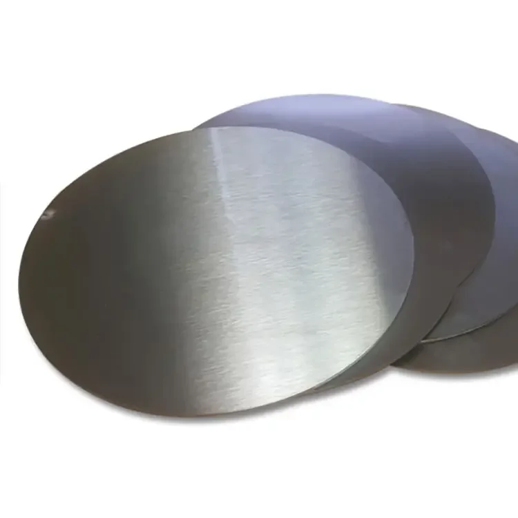Round Alloy Aluminum Cookware Circle Plate Cutting Discs For Aluminum