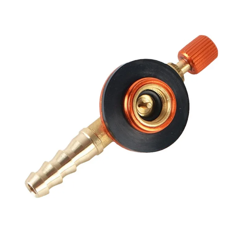 Control Inflation Valve Outdoor Burner Stove Adapter Switch Long Flat Gas Tank Converter Connection