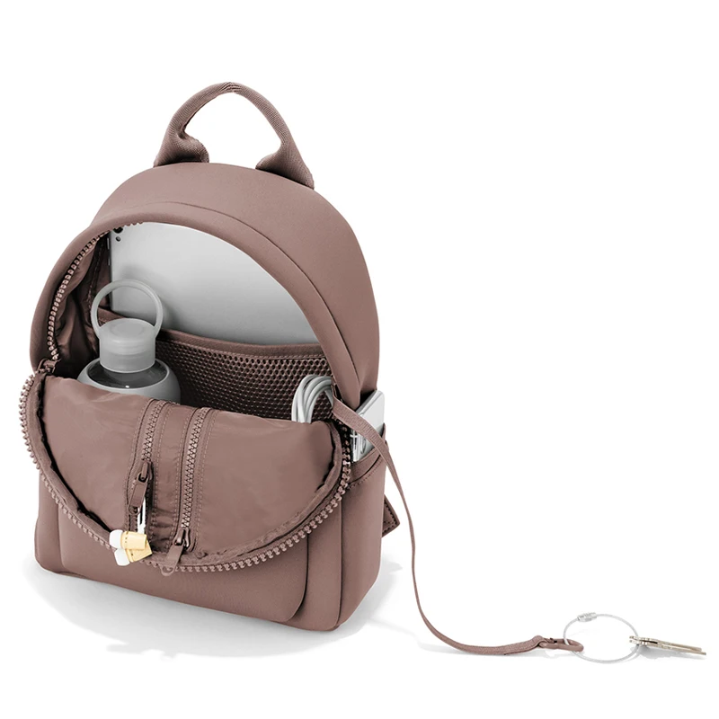 Factory wholesale waterproof neoprene bag New Women Backpack Travel Gym Unisex Mini Backpack