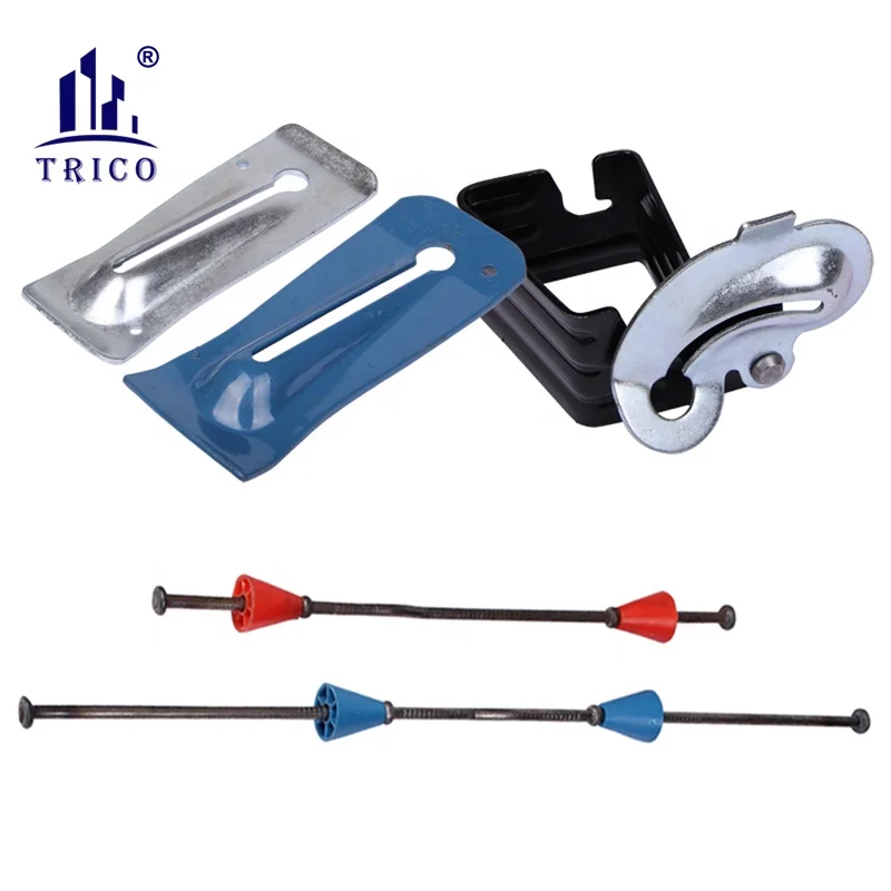 Concrete Plywood Formwork Hardware Galvanized Steel Heavy Snap Tie Wedges
