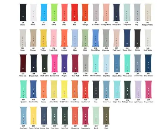 Amazon Rubber Sport Band For 38mm Apple Watch Series 3 4 5 42mm Wrist Bracelet Strap For iWatch band 40mm 44mm SE 6 accessories