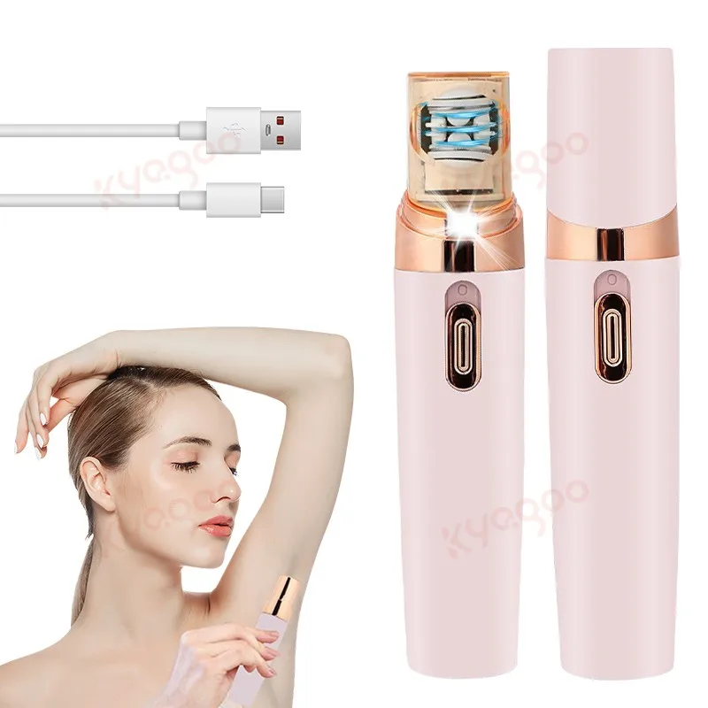 Advanced Portable Epilator for Women with LED Hair Removal Tweezer System Painless Shaver for Easy and Quick Hair Removal