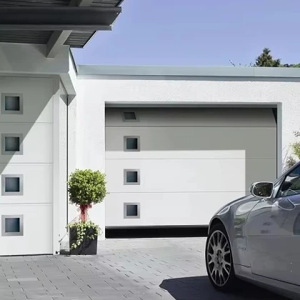 Раздвижные ворота распашные гаражные секционные двери гаража стальные роликовые ставни дверь