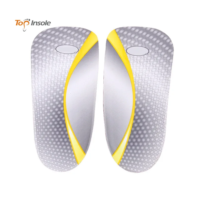 Sports massage heel insole arch support orthotic 3/4 insole