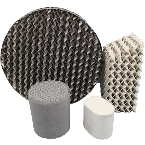 Alumina/Cordierite/Mullite/Corundum Heat Exchanger Honeycomb Ceramic Monolith for Rto or Rco