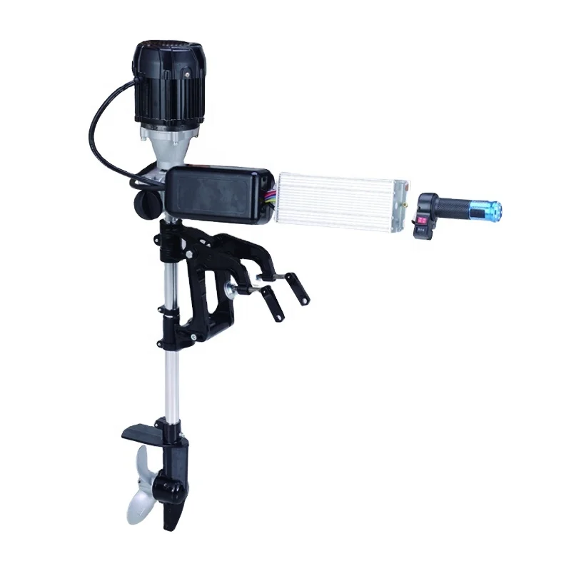 12V Small Electric Outboard Trolling Boat Motor for Jet Motor Boat