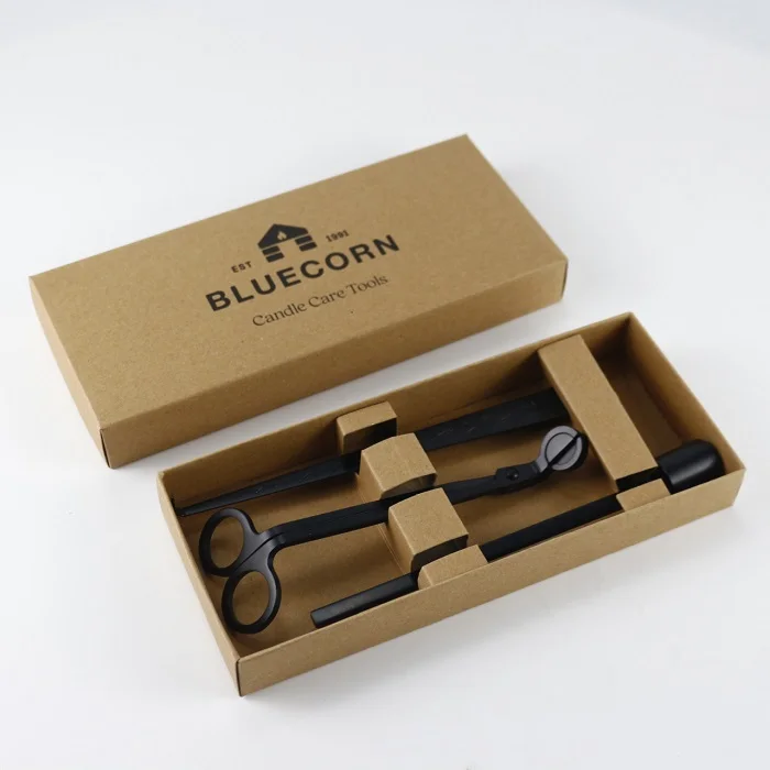 Wholesale custom stainless steel wick clipper snuffer candle making accessories wick trimmer set