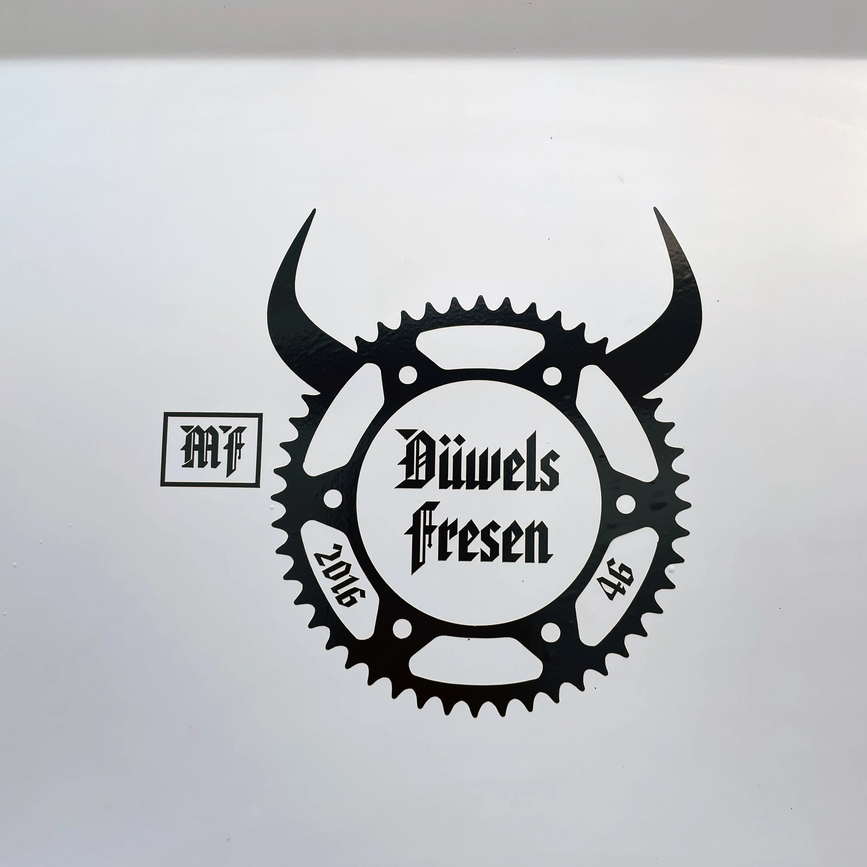 Custom Weatherproof Die Cut Logo Window Sticker Custom New Design Weatherproof Die Cut Logo Window Sticker