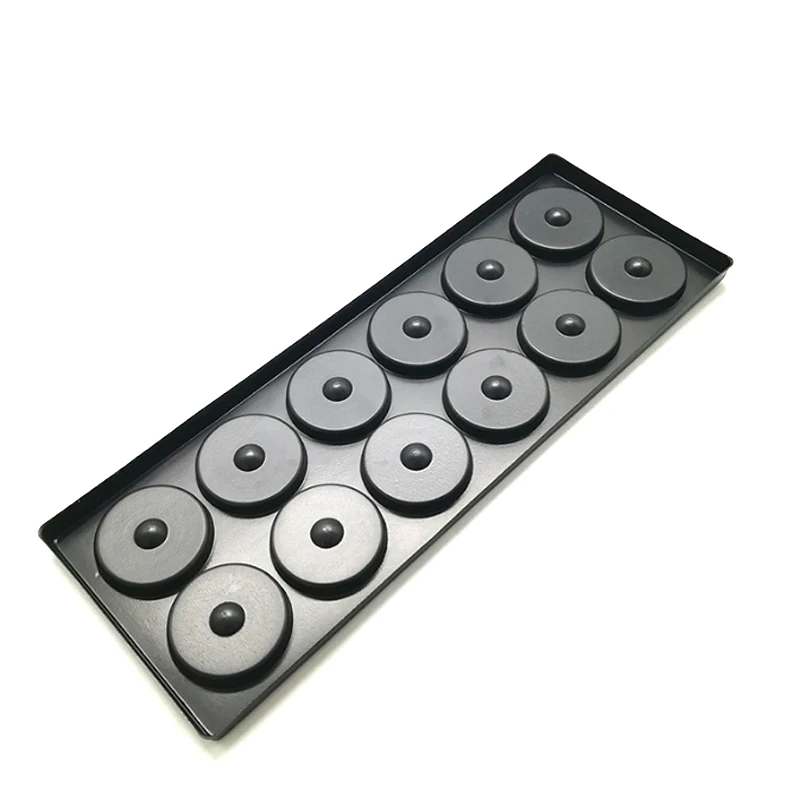 
OEM Custom Thermoformed Chocolate Food Blister Tray Environmental Coin Chocolate Blister Box 