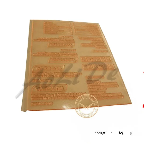 3,18 мм Готовая пластина для флексографской печати