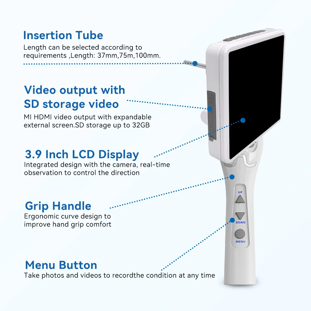 ENT Portable Medical Endoscope Equipment For ENT Diagnosis Teaching Practice OEM/ODM Service Endoscopy Imaging Equipment