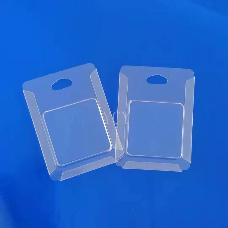 Wholesale plastic custom pvc slide insert cards fishing lures blister packs with the hang